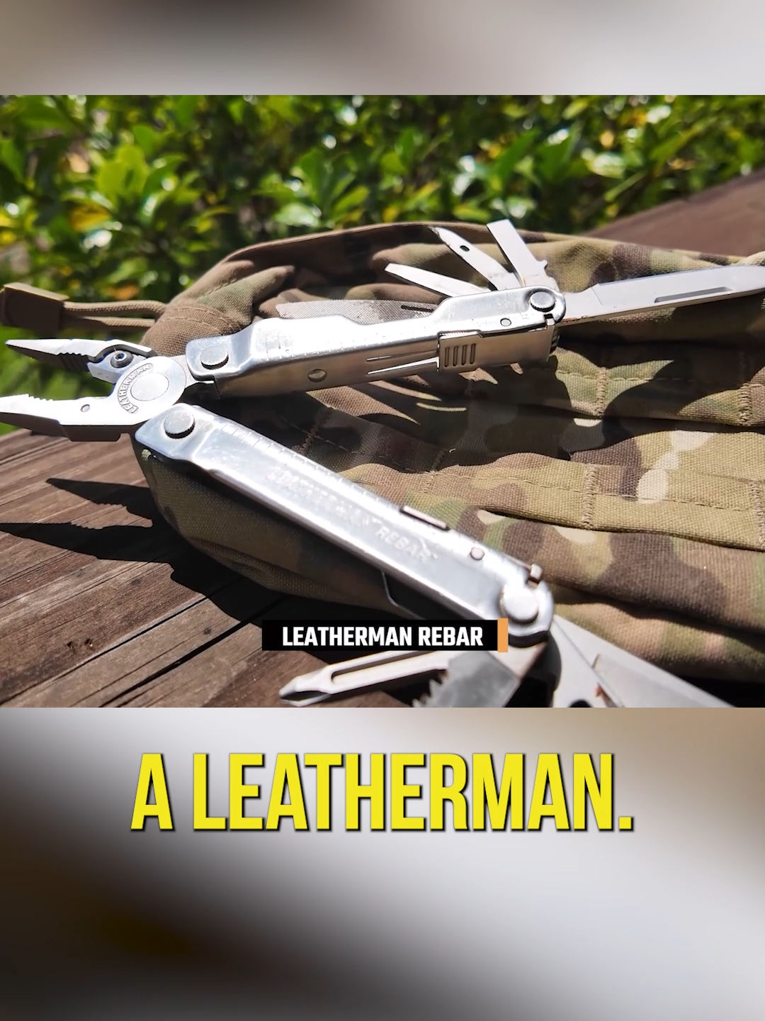 The Essential Tool I Carried Through Basic Training: Leatherman  #army #military #leatherman #foryou