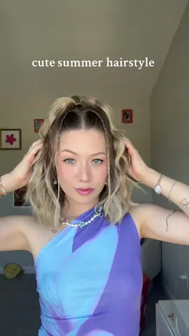 the waves made this look so goooooood !!!!! #hairtok #hairstyle #shorthair #hair #hairtutorial @Dae Hair @Hairitage by Mindy @GoodyHair 