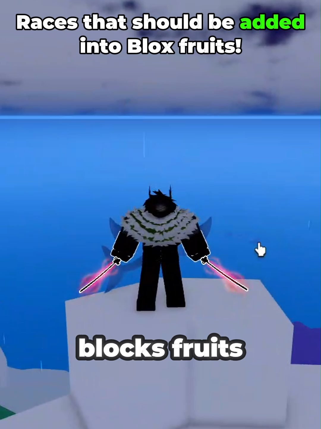 Races that should be added into Blox fruits?! #roblox #bloxfruits #dingdongdpirates #fyp #viral
