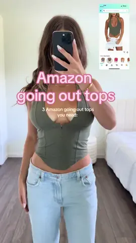 3 Amazon going out tops #amazonfavorites #amazonfashion #amazonfashionfinds #amazontop #amazongoingouttops #goingoutoutfit #amazontops #amazoncorset #goingouttops #amazonshirt #reoria @Amazon Influencer Program @Amazon Fashion 