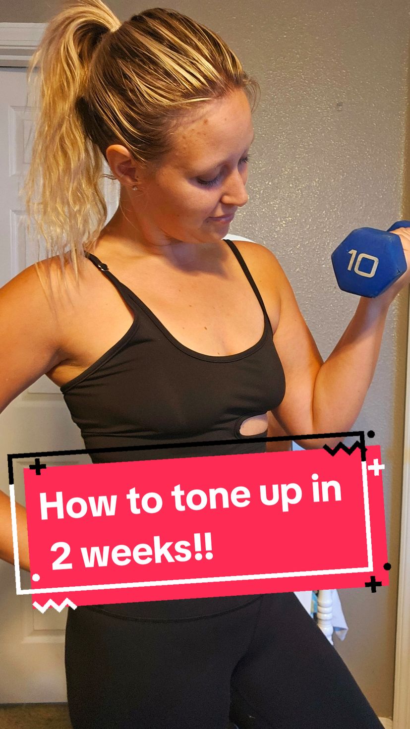 How to Tone up in 2 weeks!! And the best part is you can do these at home!! These workouts have helped tone my body like I've never seen before. All I use are some weights and some leg cables! you don't need a big fancy gym to tone up! save this post for later! and let me know what else you want to see!  #toneupin2weeks #toneyourbody #athomeworkout #easyworkout #contentcreator  #workout #toneyourbody #health #Fitness #contentcreator  #musclegain #toned #homeworkouts #2weekchallenge #weightloss  #bodytransformation   #creatorsearchinsights 