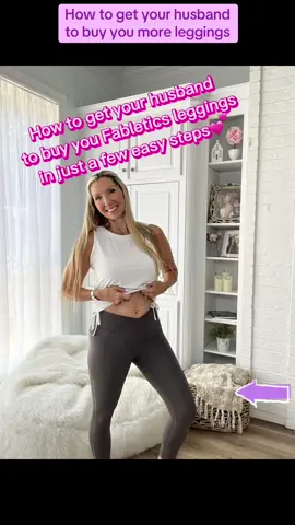 Trust me-he will want to support your new “sport”if you follow my steps. 😂 #CapCut #legging #leggings #yoga #workoutroutine #workoutoutfit #homegym #yogapose #husbands 