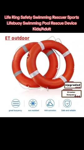 #LifeRing  #Safety  #SwimmingRescuerSports #Lifebuoy  #SwimmingPool  #RescueDevice  #Kids/Adult 