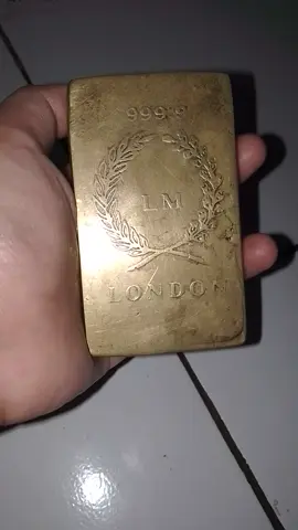 LM 9.999 London 24k GOLD..  (Apakah ini Asli?)  #fyppppppppppppppppppppppp #london #logammulia24k #Emas 24 Karat Murni Batangan #fyp 