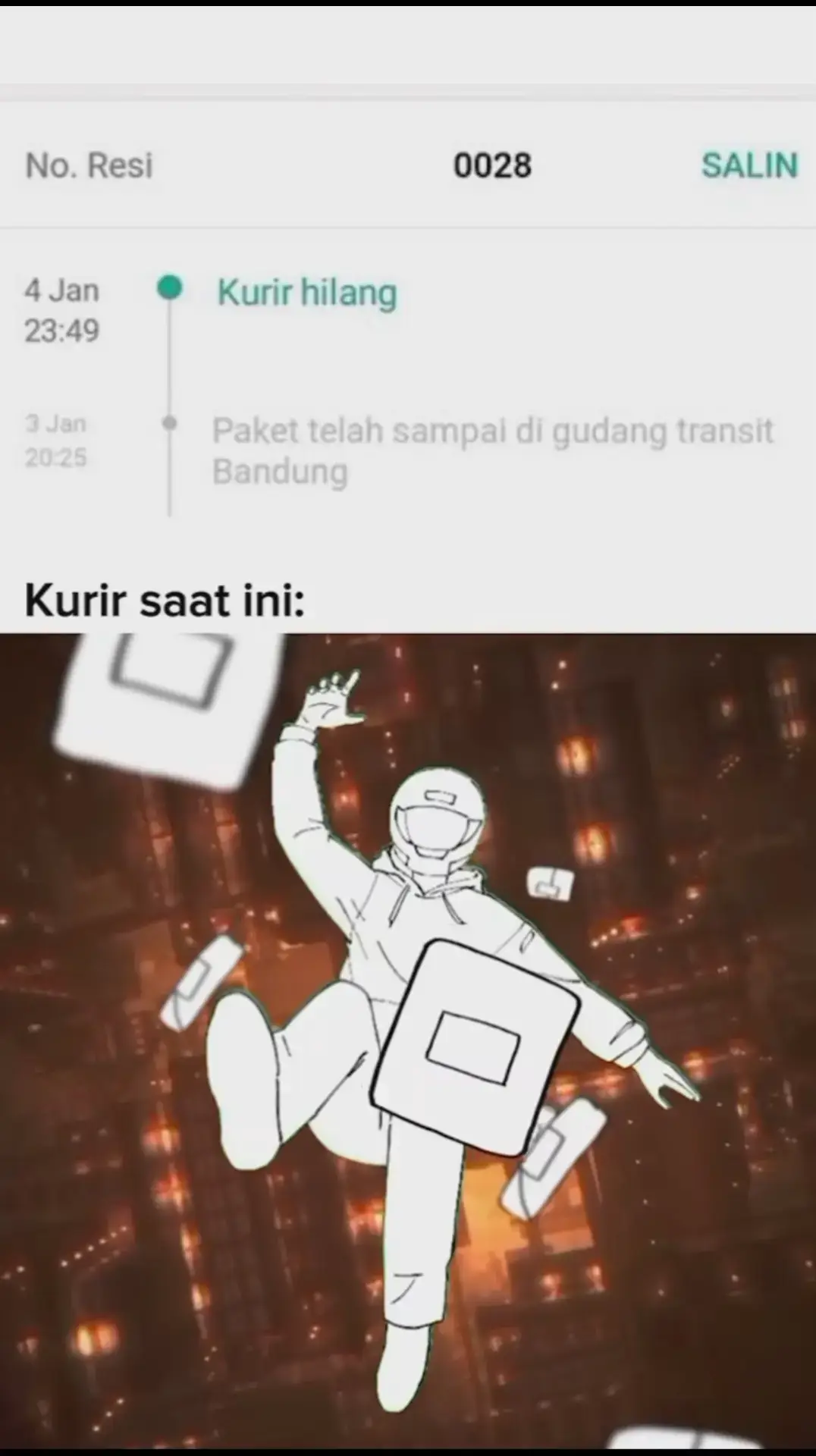 nooo....paketkuuuuu#meme #memeindonesia #infinitycastle #muzan 