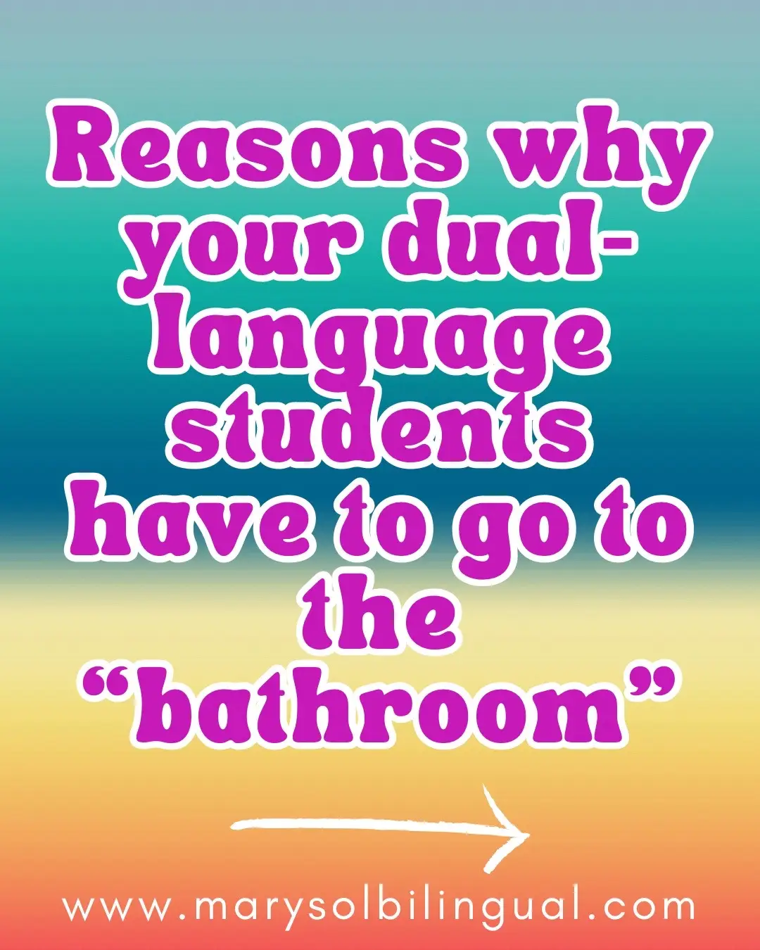 Can you image this scene:  You’ve got everything ready for an amazing lesson. Your slides are flawless, and your content and language objectives are visible. Your class is sitting criss-cross, appearing fully engaged. But then… the domino effect of multiple requests to leave the room.  But you don’t want to say, “NO” because what if they really have to go? Or what if a parent complains…   This is a problem because:  ⛔Your students are not accessing the content  ⛔Your lessons are filled with interruptions that impact the other students in the room ⛔You start to loose focus becuase your mind is wondering what's going on? ⛔You don't want to say no...  because.. its the bathroom!  When students start asking for frequent breaks, it can signal the need for adjustments in your instructional practice  Try: ✅ Ensuring students are doing more of the work (This includes oracy) ✅ Establishing bathroom break times during transitions or work time ✅ Provide sentence stems, vocabulary and visual instructions ✅ Creating engaging lessons that keep students wanting to stay If you want to keep your kiddos engaged and prevent those annoyinf requests for  breaks, PaLante Biliteracy membership can give you the tools you need  to make thar happen!  ⬆️ Go to my profile for more info!  #palantemembership #newduallanguageteacher #scienceofreadingenespanol #biliteracyteacher #biliteracy #maestrabilingüe #biliteracy