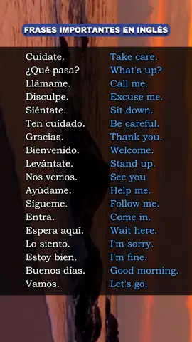 Frases en inglés que tienes que saber 🇪🇸🇪🇸🇪🇸 #ingles #inglesfacil #inglesbasico #aprenderingles #inglesonline #learnspanish #englishspeaking #englishtips 