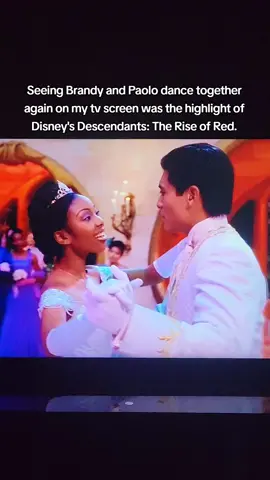 Brandy and Paolo will forever be my Cinderella and Charming. #disney #descendants #theriseofred #fyp #disneyplus #disneydescendants #descendantstheriseofred #brandy #cinderella 