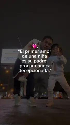 El primer amor de una niña es su padre; siempre sé su héroe. 💖 #AmorDePadre #PrimerAmor #PapáEHija #SéSuHéroe #FamiliaPrimero 