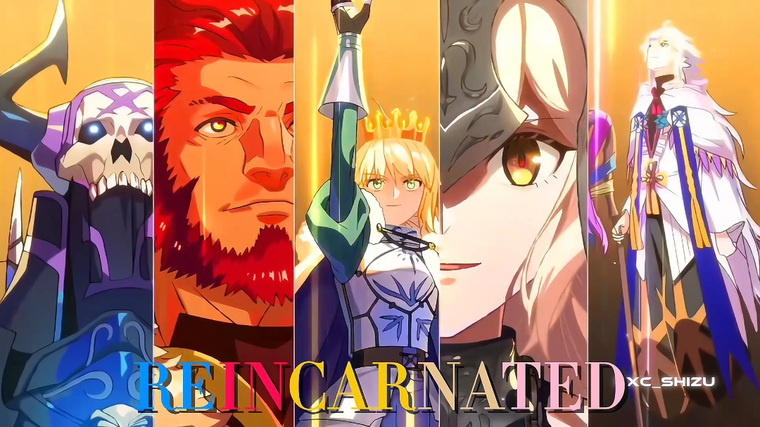 Fate/Reincarnated.  #fategrandorder #fateseries #fatestaynight #fatezero #fateunlimitedbladeworks #fateheavensfeel #fate #anime #artoriapendragon #animeedit #fyp #excshizu 