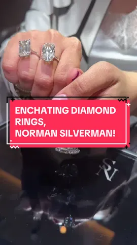 Its a love story with natural diamond engagement rings from Norman Silverman! #naturaldiamonds #diamondring #bridal #engagementring #highjewelry #champagnegem #yourdailydoseofsparkle 
