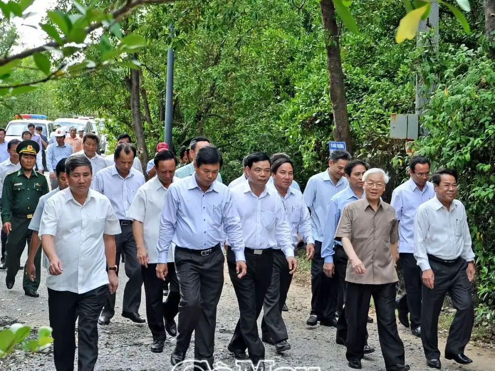 Sinh thời, dù trên cương vị nào,Tổng Bí thư Nguyễn Phú Trọng cũng luôn quan tâm, dành tình cảm đặc biệt với người dân Cà Mau - vùng đất địa đầu cực Nam của Tổ Quốc!