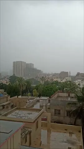 💙بارش 💙 #rain #karachirain #weather #barish 