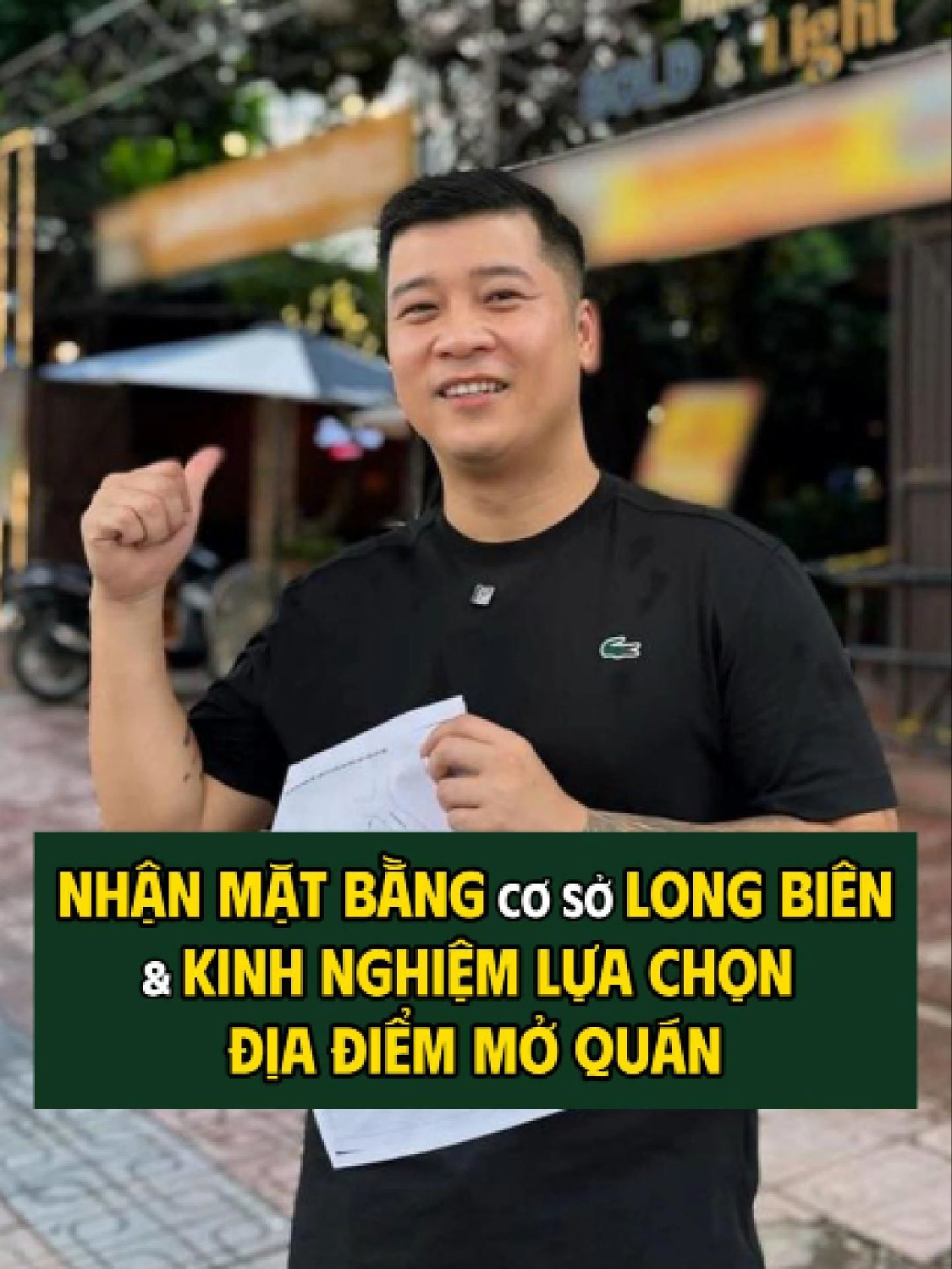 Nhận mặt bằng cơ sở Long Biên và kinh nghiệm lựa chọn địa điểm mở quán #tuantudo #quannhautudo #LearnOnTikTok #vtmgr