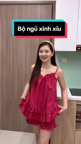 Bộ ngủ xinh xỉu #xuhuong #dongu #donguxinh 