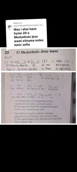 Replying to @nkululekophillipmurapa E! Nkulunkulu Jesu wami #ENkulunkuluJesuWami #Awokwamukela #Khatholika #Catholic #Mass #Imisa #Christian #Jesus #Jesu #CatholicZuluHymns #ZuluCatholicHyms #Hymns #Songs   #SongsOfPraises #PraiseAndWorship #Sing #Songs #Singing #Church #ChurchMusic #HolyTrinity 