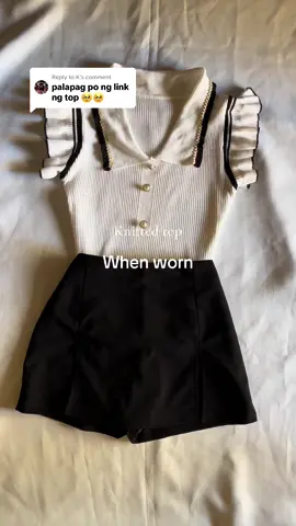 Replying to @K Here's the link po, madam. Kindly check🤍 #koreantops #koreanstylefashion #koreanstyleoutfits #koreanknittedtop #tops #shopwithmissem 