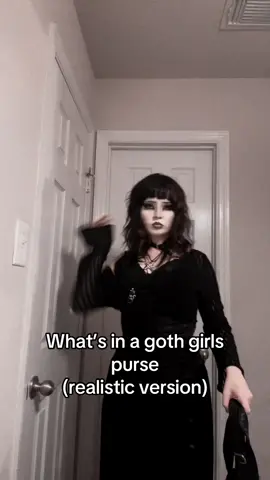 I carry these things around everyday😛 #goth #gothgirl #gothic #gothtok #gothmakeup 