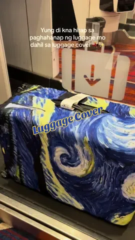 Good thing talaga na palaging may cover ang luggage natin. Iwas scratches at dumi na din. 💃✨ Click the yellow basket. #luggagecover #luggagecover #luggagecoverprotector #luggageprotectivecover #luggageprotector 