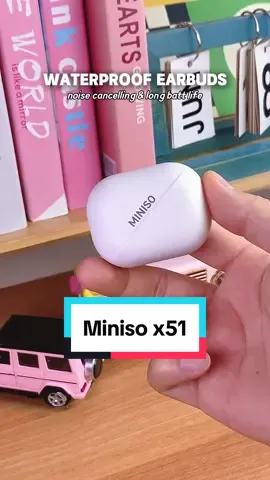 Have you ever used such mini headphones? Miniso x51, comfortable to wear, noise reduction, good sound quality#minisox51 #x51 #earphone #earbuds #headohones #bluetoothheadset #fypシ゚viral 
