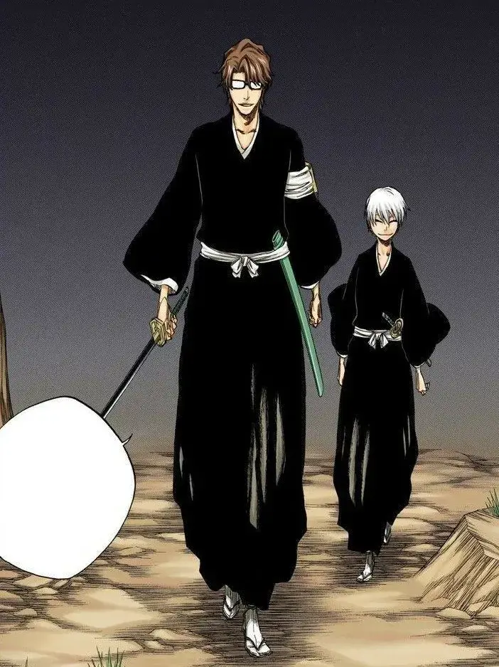 Comparison after many years. #gin #ginichimaru #aizen #aizensosuke #bleach #ichigo #rge #fyp #rek #рекомендации #рек 