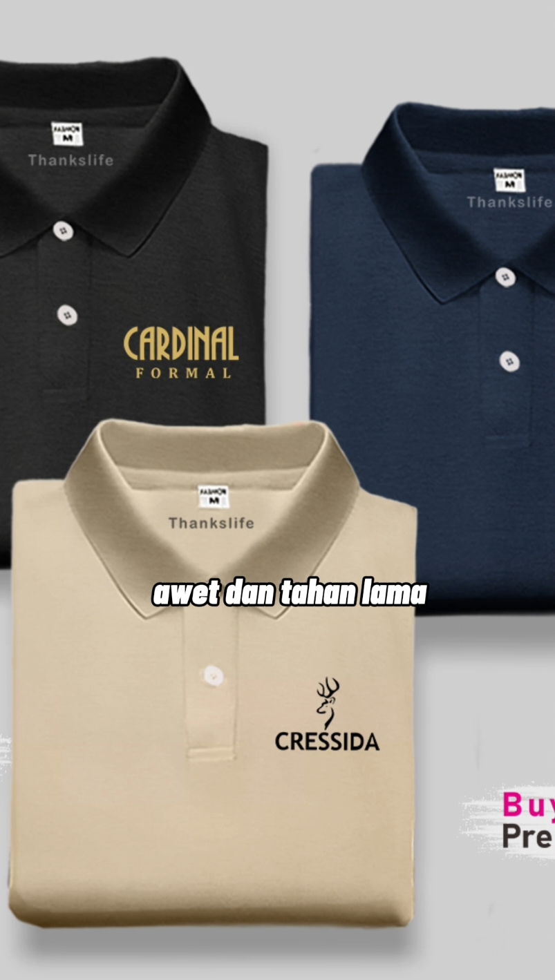 BUY 1 GET 3 PCS (PROMO COD) Kaos Kerah Polo | Formal | Cressida | Wnlgr |  Pria Distro T-Shirt Distro,Bahan Tebal, Lembut, Hangat, Mudah Kering, Awet Dan Tahan Lama, Tulisan/Gambar Sablon Poliflek/Sablon DTF ( Sablon Awet  Dan Tahan Lama ),harga mualai 98ribu buruan check out ya kak https://s.shopee.co.id/6V3dXAve9z LINK ADA DI PROFIL YA KAK#fyp #tiktok #CapCut #