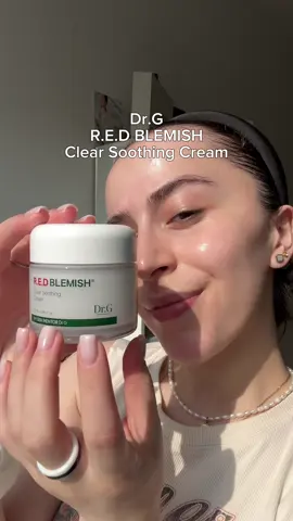 Cream that is actually popular in Korea?  Yes! That’s right 🪄 @Dr.G  #drg #drgforsooting #no1inoliveyoung #drgredblemish #soothingcream #sensitiveksin #acneproneskin #koreanskincare #drgsquad 