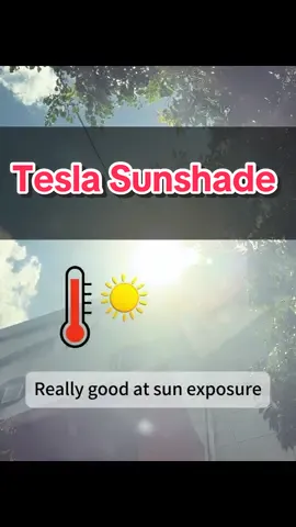 In scorching weather, quickly install sunshades for your Tesla’s roof. #tiktokshopsummersale #dealsforyoudays #foryou #fyp #tk #summersale #TikTokShop #sunshade 