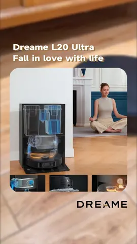 Fall in love with life#Dreametech#dreame#robotvacuumcleaner#L20Ultra#X30Ultra#X40Ultra#cleaningtool#besom#mop