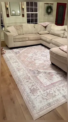 Machine Washable Area Rugs for Living Room Washable Rug Non Slip Easy Care Floor Carpet Low Pile