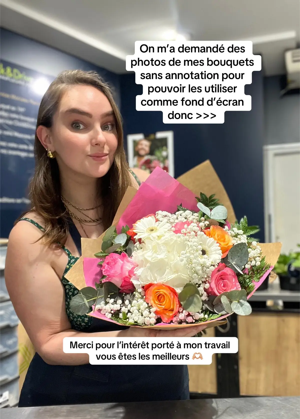 J’ai eu des demandes pour utiliser mes bouquets comme flnds d’écrans alors les voici sans annotations 😍 merci pour votre soutien ! #fleurs #fleuriste #bouquetdefleurs #fonddecran 