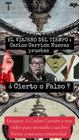 Video 1  de ? #carloscarrion #viajerodeltiempo #timetravel #foryou