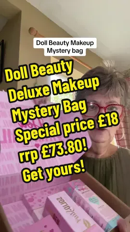 Love a mystery bag….. @Doll Beauty #makeup #mysterybag #deluxe #TikTokMadeMeBuyIt #bargain #fyp 