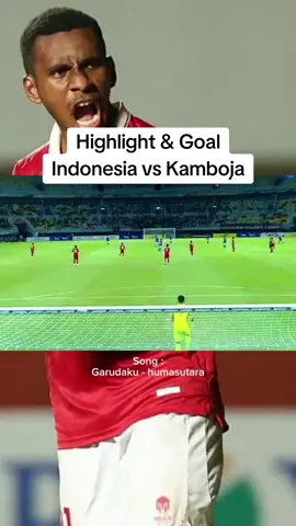 Hightlight & Goal Timnas Indonesia U19 vs Kamboja U19 #timnas #timnasindonesia #highlight 
