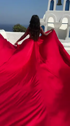 Hello Beautiful Santorini 🥰 #vacation #santorini #flyingdress #traveltiktok #greecetravel #blackgirlstraveltoo #blackgirlluxury #nashvilletn #blackgirl #fyp #