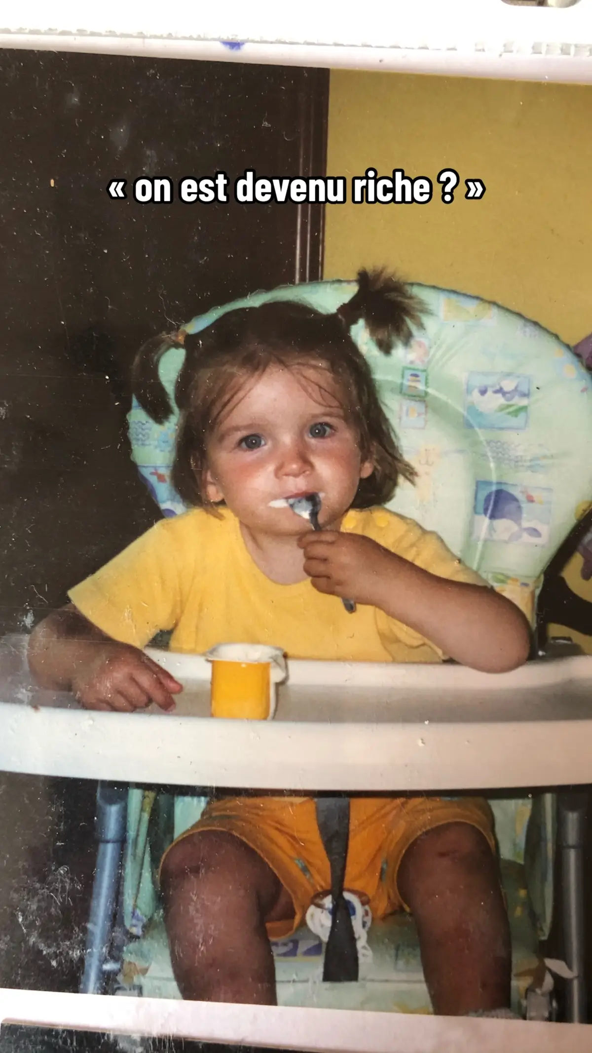 Très très mignonne cette trend 🥺 #trend #couple #baby #chilhood 