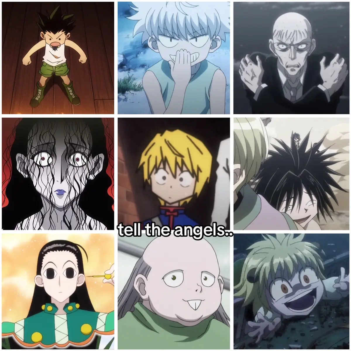 Knov got the biggest glow down on earth 😭🙏🏼 #hxh #hunterxhunter #fyp #fy #trend #animetiktok #tiktok #viral #gon #killua 