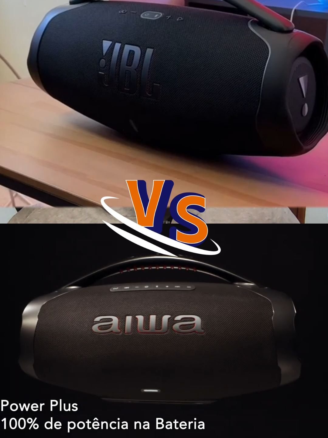 JBL boombox 3 vs AIWA boombox plus  ))LINK NA BIO(( #jblbrasil #aiwa @jbl.br @aiwabr #boombox3#boomboxaiwa