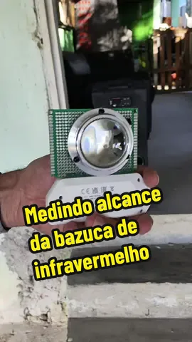 Medindo alcance da bazuca de infravermelho  @Testando Tecnologias  #tecnologia #infravermelho #flipperzero #hacker #irblaster 