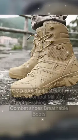 COD 5AA Tactical boots Men's Combat Military #boots Fashion #Tacticalboots  Combat shoes Breathable Boots Price dropped to just ₱883.50 - 997.50!