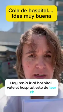 Un la cola en hospital!! ….idea💡 #afasia #ictus #discapacidad #dca #dañocerebraladquirido 