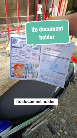 lto document holder #documentholder #documentorganizer #motorcycleaccessories #tiktokfinds 