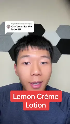 Replying to @Guera Our lotion is now released and in stock!!! Check out our lemon creme body lotion!! #moisturizer #lotionviral #lotion #eoslotion #lotions #viral #fyp 