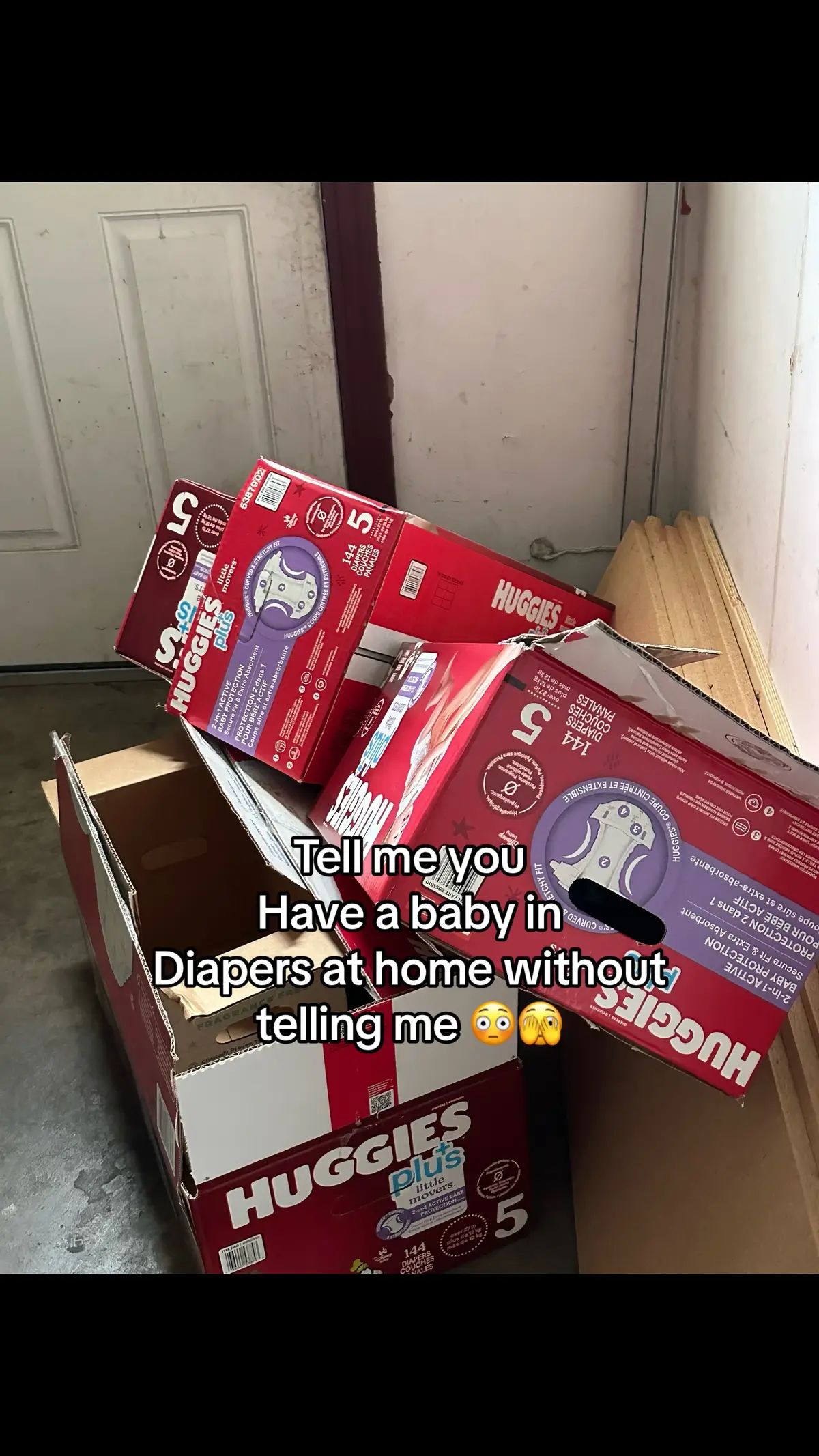 Just typical baby things 🫣🤣 oddly enough I feel like my son only goes through 5 to 7 diapers a day but honestly, I kept forgetting to throw out the empty cardboard boxes, which is how I accumulated so many but also I may use them as storage because they’re pretty sturdy 🤭 #sahm#sahmlife#sahmactivities#sahmlifebelike#sahmsoftiktok#sahmactivities#newmom#mom#momthings#MomsofTikTok#toddlersoftiktok#boymom#momof1#toddlermom#diapers#diaperrestock#babythings 