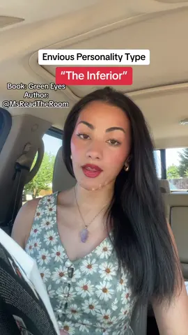 Part 9: Envious Personality Type: The Inferior from the book “Green Eyes”by @MsReadTheRoom #envy #jealousy #powergames #humannature 