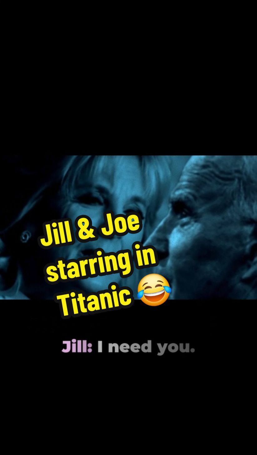 Joe and Jill Biden starring as Kate and Leanorda in Titanic 😂 Love it! #fjb #trump #election #jillbiden #maga #trump2024 