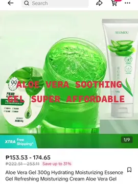 Aloe Vera soothing gel super affordable  #tatlongbilyon #mura #tiwala #tiktikshop #trending #budolfinds #affiliatemarketing #TikTokPromote #tiktokawards2023 #tiktok 