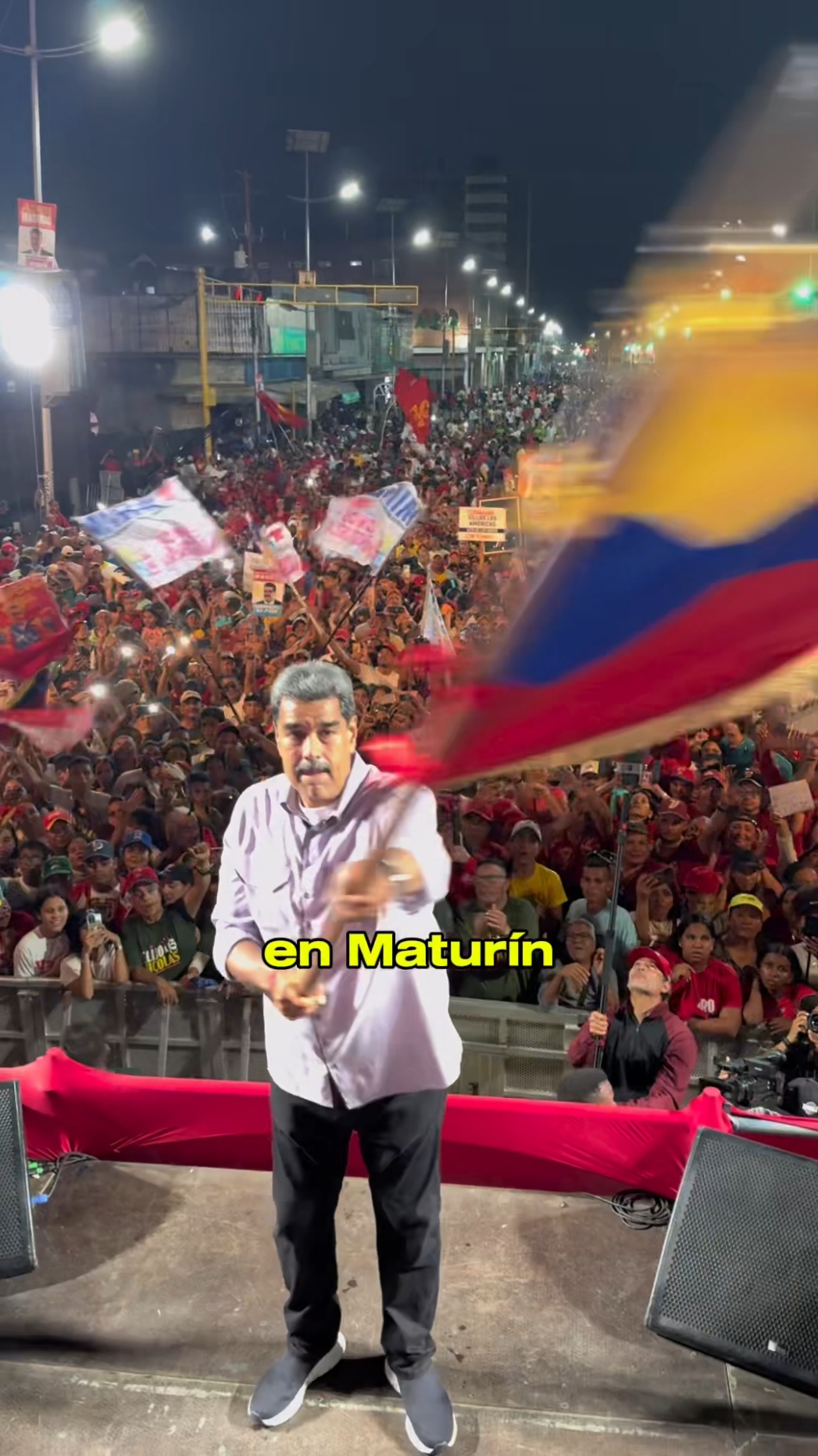 Estuve con el pueblo hermoso, #Patriótico de #Maturín, estado #Monagas donde también ganaremos el 28 de julio. ¡Vamos unidos con fuerza y conciencia! ¡La esperanza esta en la calle! ¡Viva el pueblo de Monagas!