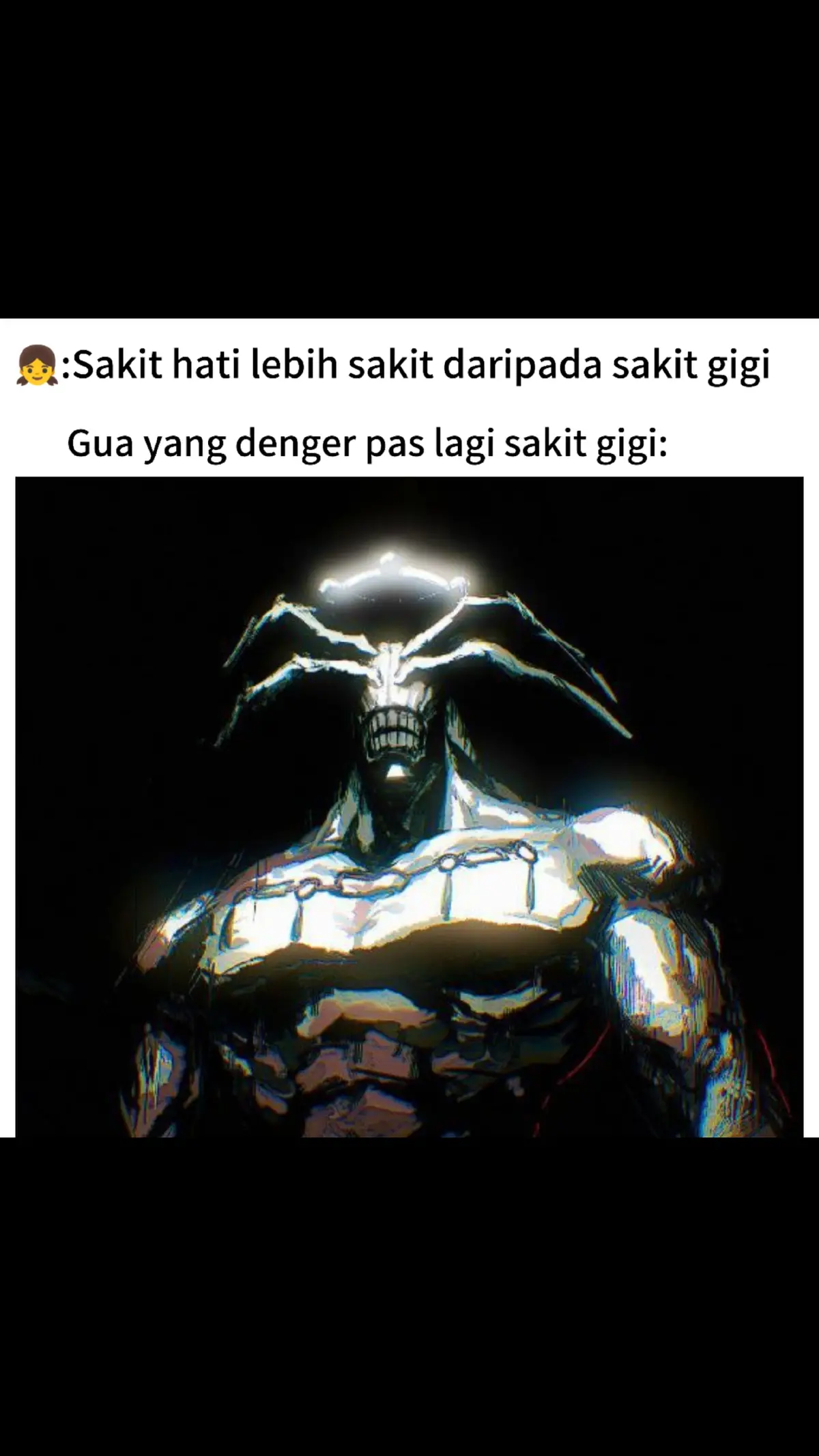 Sakitnya nyebar ke seluruh tubuh🗿 #meme #random #fyp #foryoupage #xyzbca #mahoraga #jujutsukaisen 