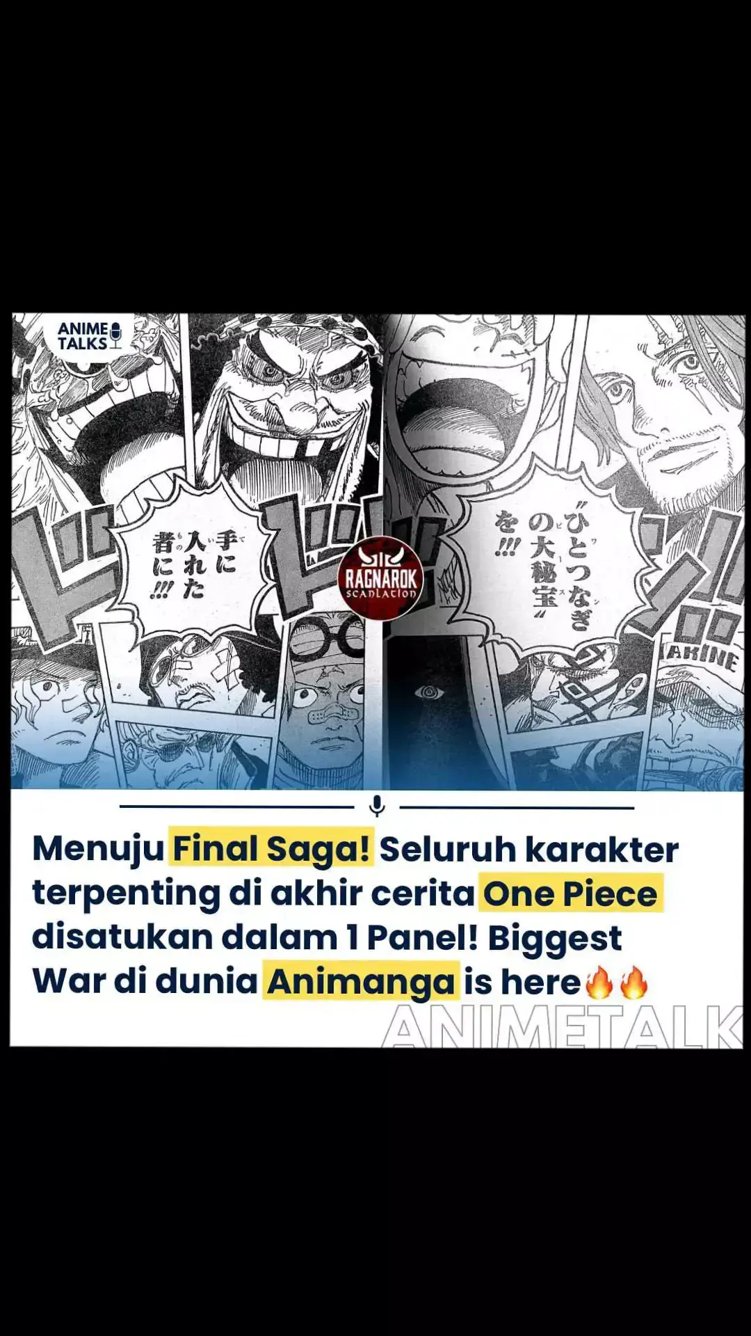 Sudah hampir masuk final saga One Piece 🔥🔥 Chapter 1121  #luffy #kurohige #shanks #buggy #spoileronepiece #onepiecemanga #onepieceanime #onepieceluffy #onepiecefan #onepieceedit #onepiece #nakama #fypシ゚viral #fypシ 